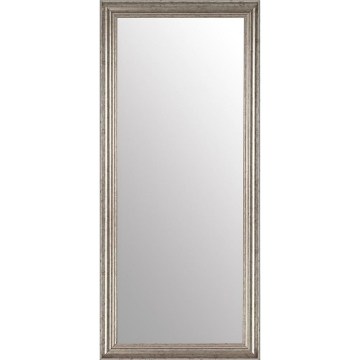 Nástenné zrkadlo ZINA 118x38 cm strieborné