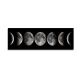 Nástenný obraz na plátne 50x120 cm fázy mesiaca