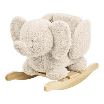 Nattou - Hojdačka TEDDY slon béžová