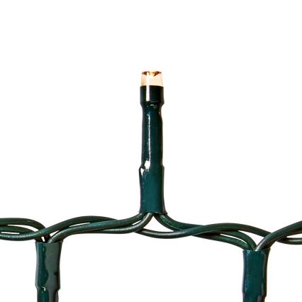 LED vonkajšia reťaz 560xLED/7 funkcií 14m IP44 teplá biela