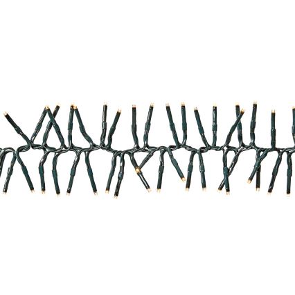 LED vonkajší svetelný reťazec 1512xLED/7 režimov 14 m IP44 teplá biela