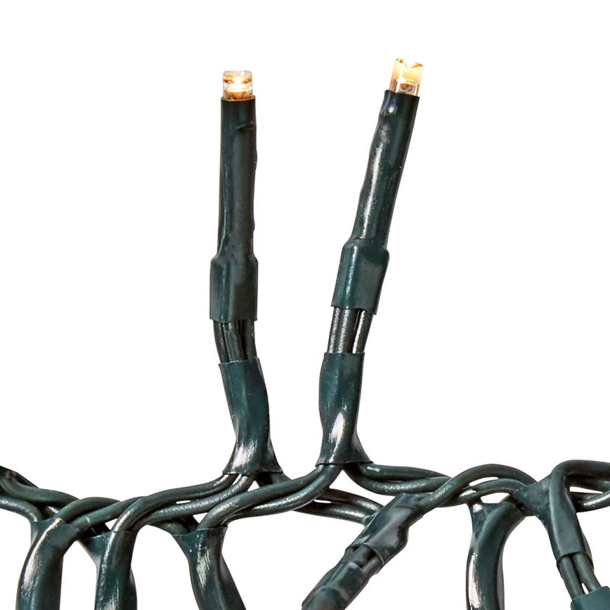 LED vonkajší svetelný reťazec 1512xLED/7 režimov 14 m IP44 teplá biela