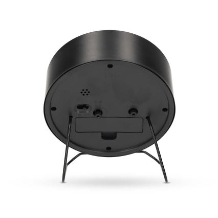 Analógový budík 1xAA čierny