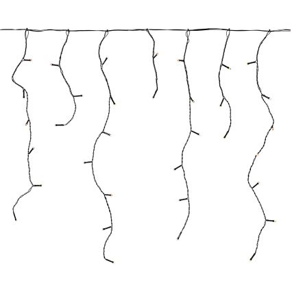 LED vonkajší záves 360xLED/7 funkcií 14m IP44 teplá biela
