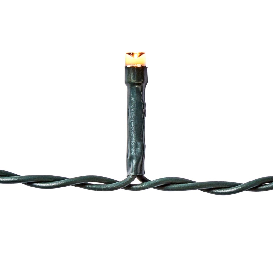 LED vonkajší záves 360xLED/7 funkcií 14m IP44 teplá biela