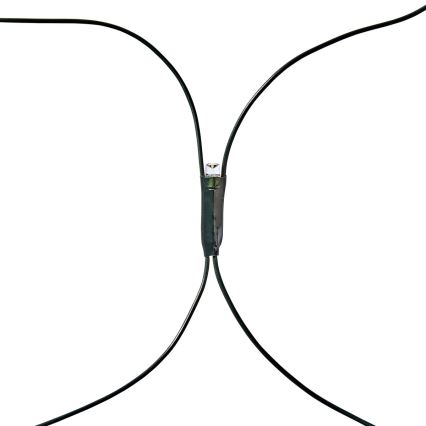 LED vonkajší záves 160xLED/7 režimov 5m IP44 teplá biela