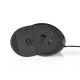 Ergonomická káblová myš LED/1600 dpi