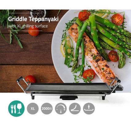 Stolný gril Teppanyaki 2000W/230V