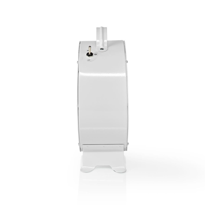 Stolný ventilátor RETRO 20W/230V biela ø25 cm