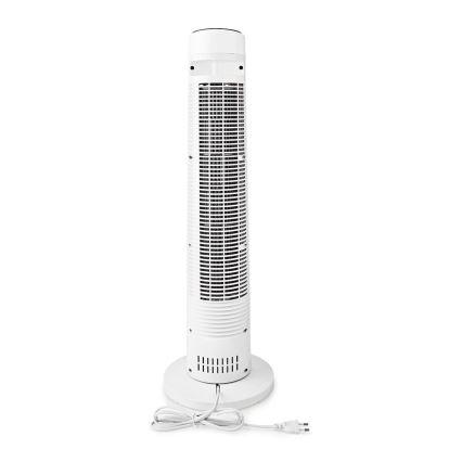 Stĺpový ventilátor 50W/230V biela + diaľkové ovládanie