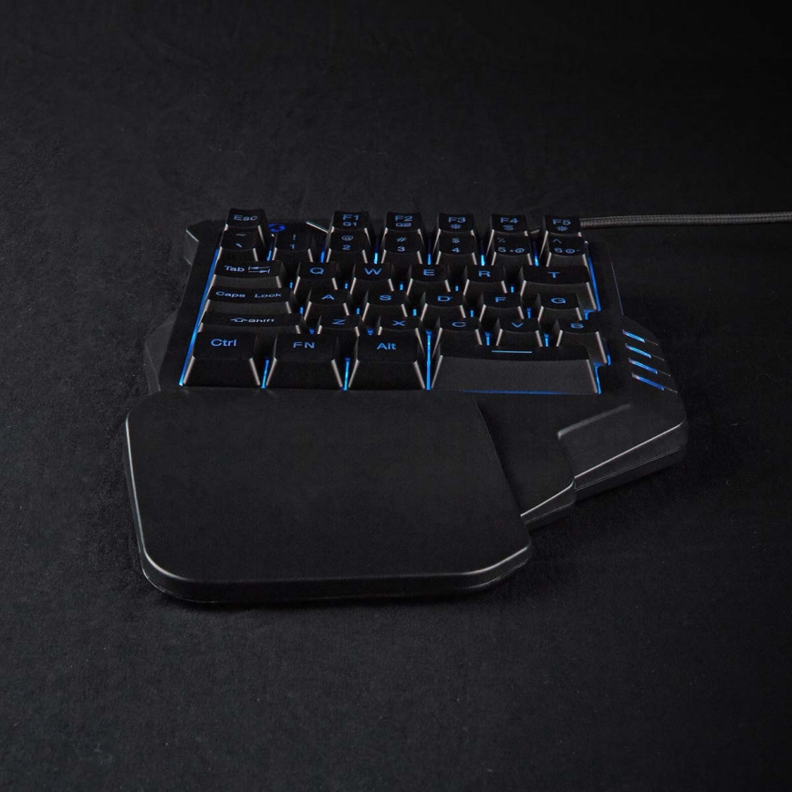 LED RGB Jednoručná herná klávesnica 5V