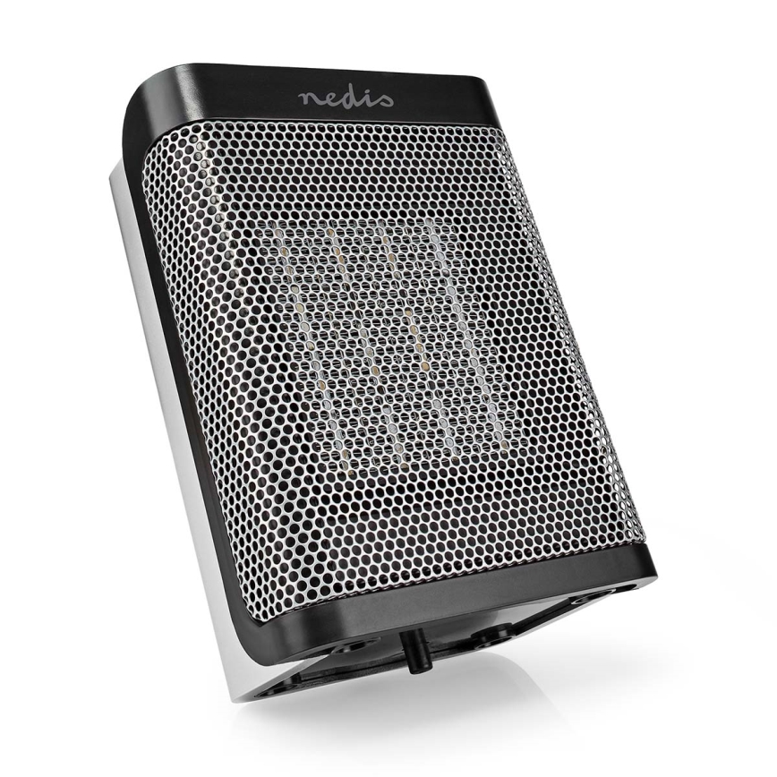 Ventilátor s keramickým vykurovacím telesom 1000/1500W/230V strieborná