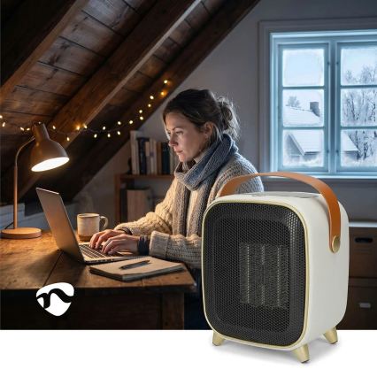 Ventilátor s vykurovacím telesom a LED displejom 900/1200W/230V