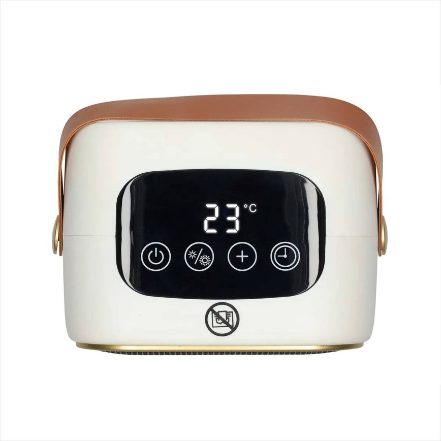 Ventilátor s vykurovacím telesom a LED displejom 900/1200W/230V