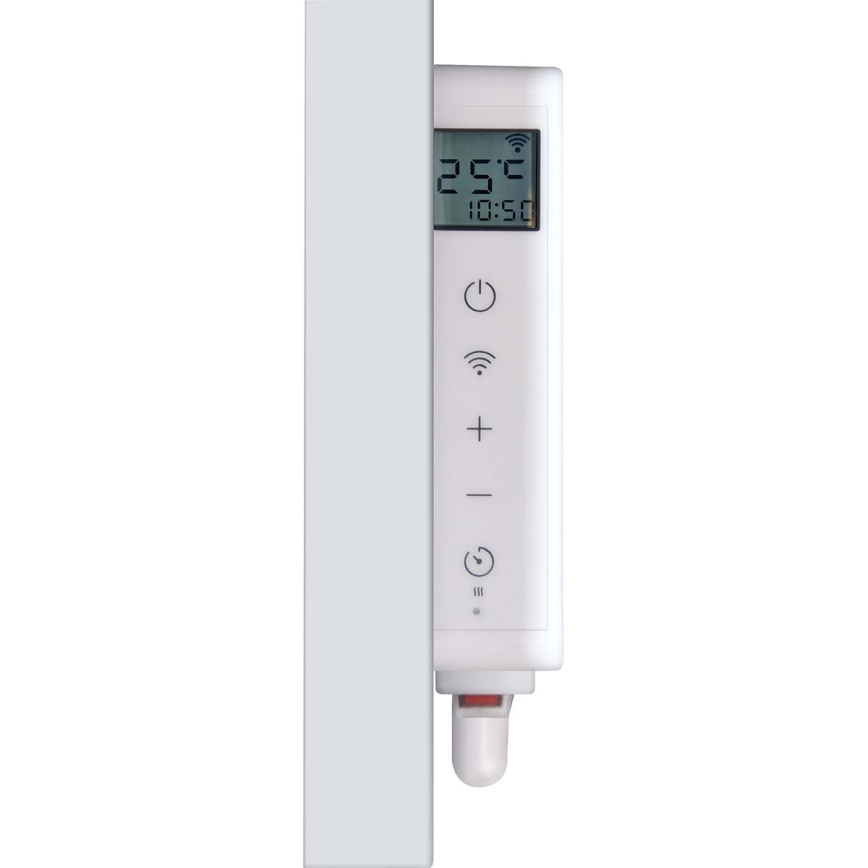 Infračervený vykurovací panel 350W/230V 59,8x62 cm IP44 Wi-Fi Tuya + diaľkové ovládanie