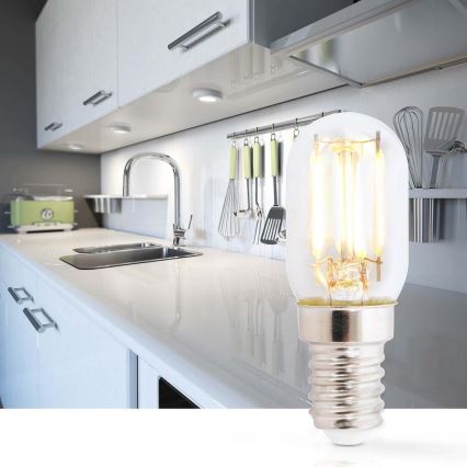 LED Žiarovka do chladničky T22 E14/1,5W/230V 1800K