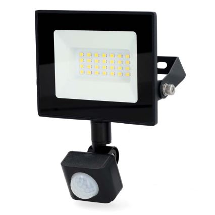 LED reflektor so senzorom LED/20W/230V 4000K IP44