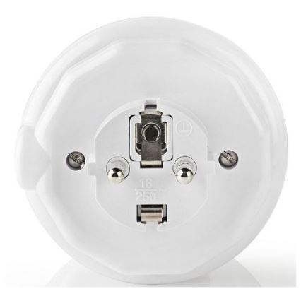 LED Nočné svetlo so senzorom LED/0,6W/230V