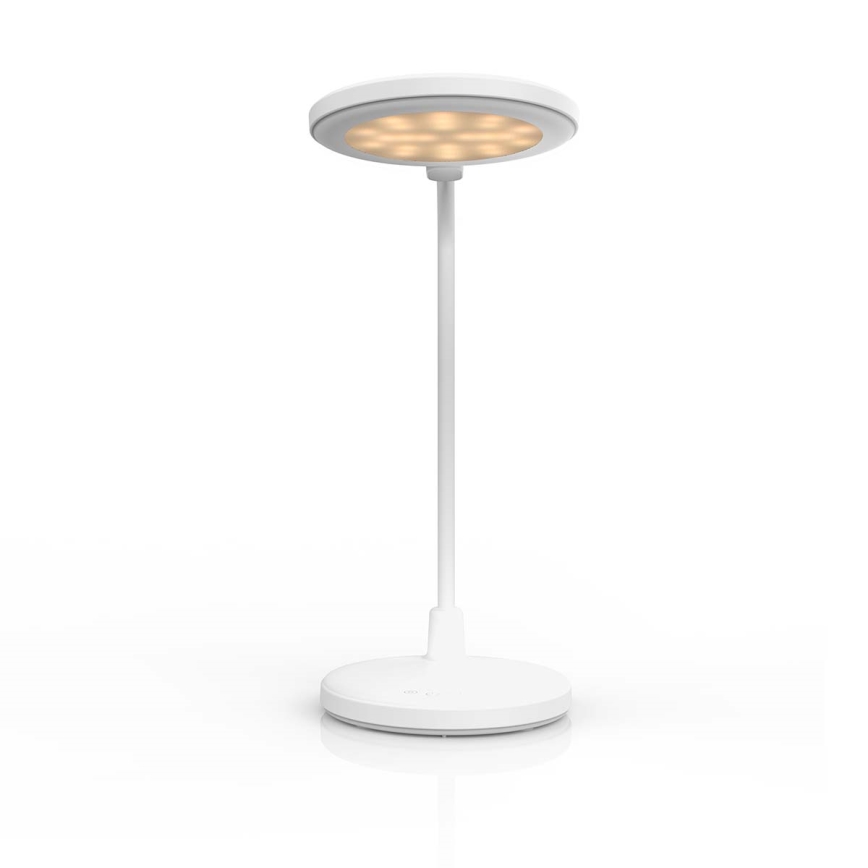 LED stmievateľná nabíjateľná dotyková lampa so zrkadlom LED/6W/1200 mAh 3000/4000/5700K CRI 90 biela