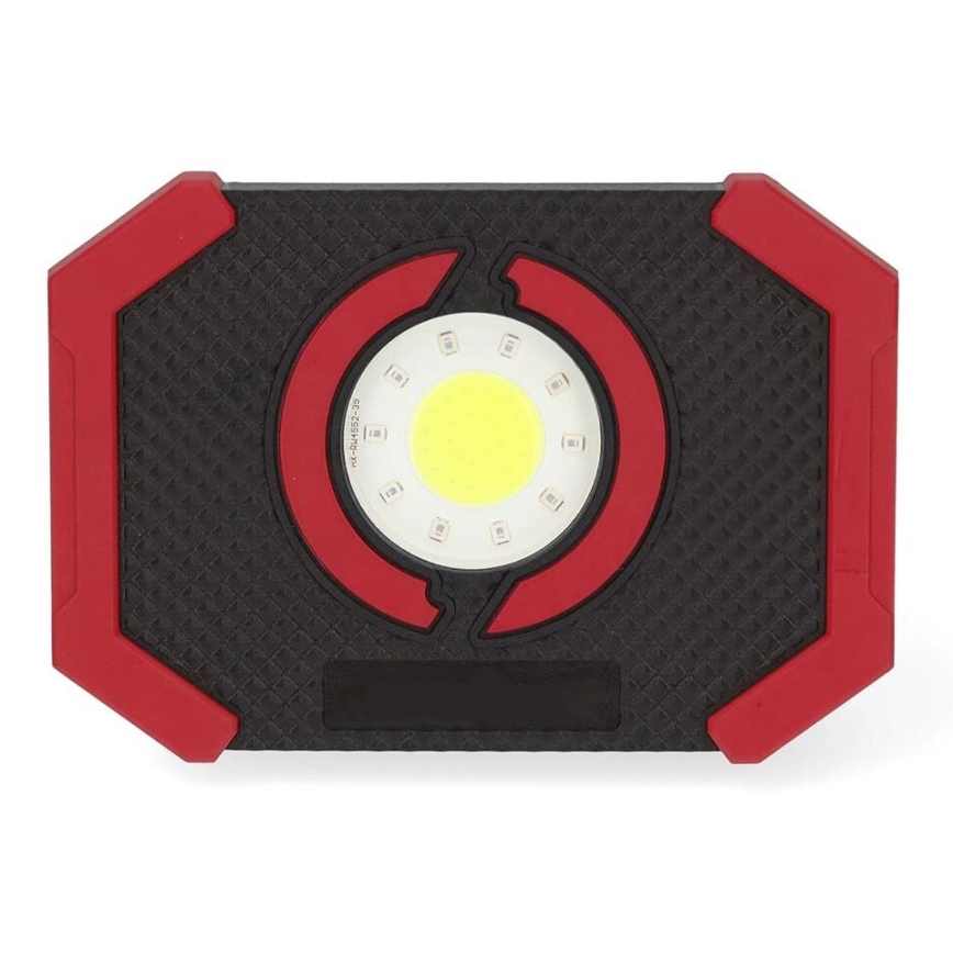 LED Stmievateľný nabíjací reflektor s powerbankou LED/10W/3000 mAh IPX2
