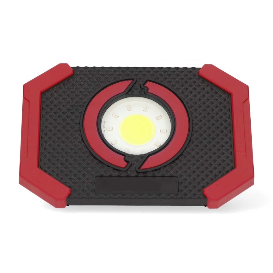 LED Stmievateľný nabíjací reflektor s powerbankou LED/10W/3000 mAh IPX2