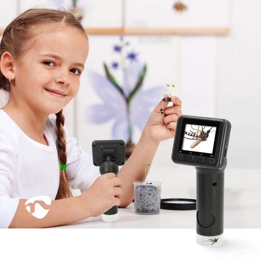 Mikroskopická nabíjacia digitálna kamera 1080p 30fps 48MP 1000 mAh