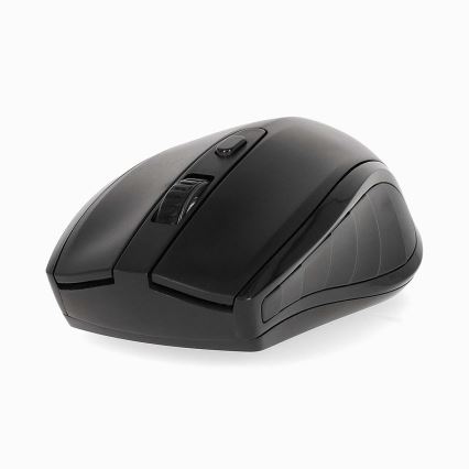 Bezdrôtová myš 800/1200/1600 DPI 2xAAA čierna