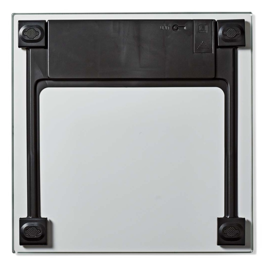 Digitálna osobná váha 1xCR2032 biela