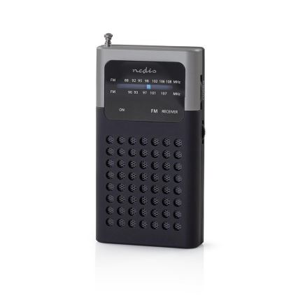 Vreckové FM rádio 1,5W/2xAAA