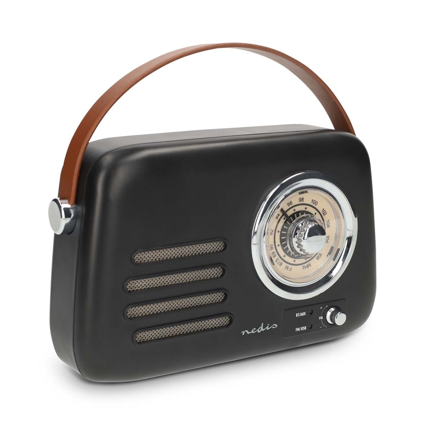 Retro FM rádio 3 W / 5 V 1500 mAh