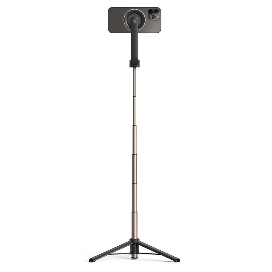 Magnetická skladacia selfie tyč 2v1 so stojanom + diaľkové ovládanie