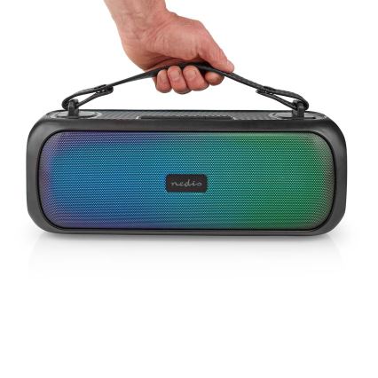 LED RGB Nabíjací reproduktor 45W/3000 mAh IPX5