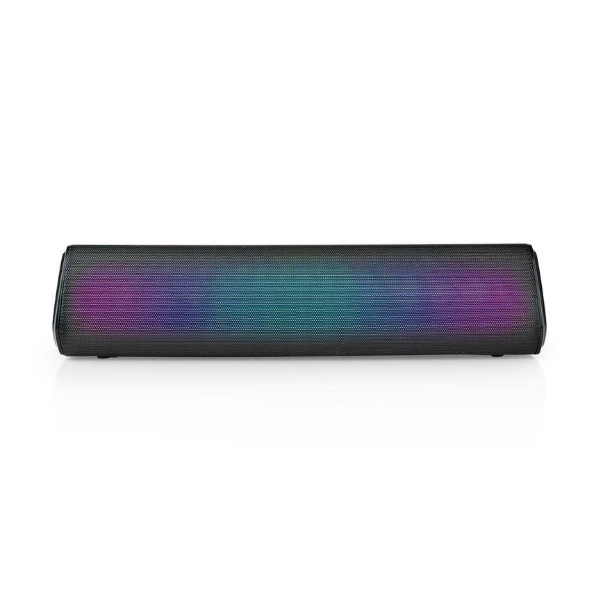LED RGB Nabíjací reproduktor 18W/1200 mAh