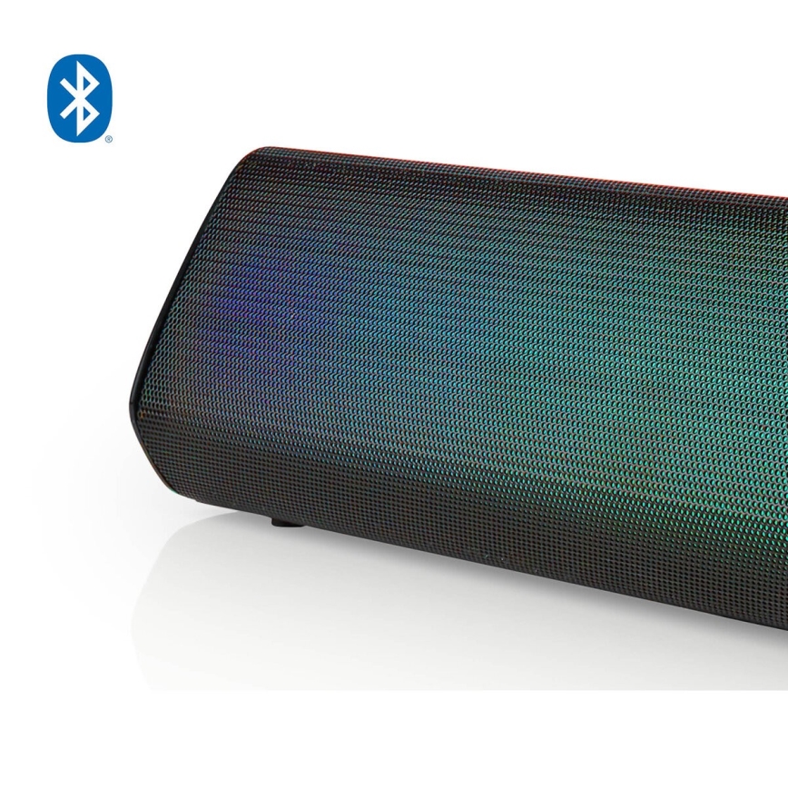 LED RGB Nabíjací reproduktor 18W/1200 mAh