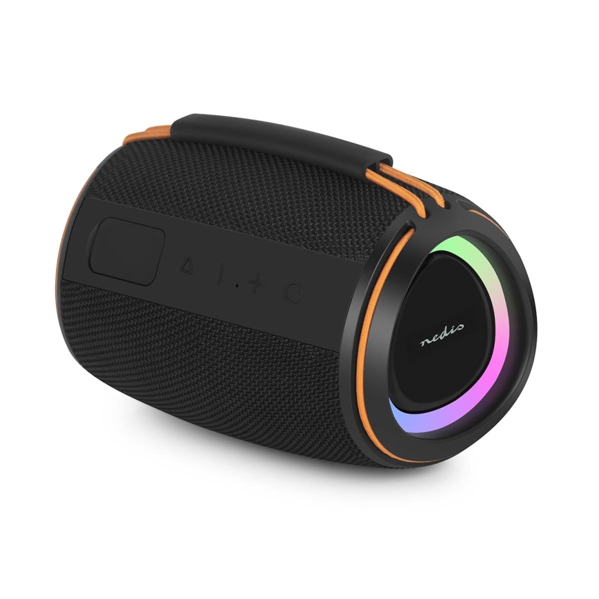 LED nabíjací reproduktor 40W/1200 mAh IPX4 čierny