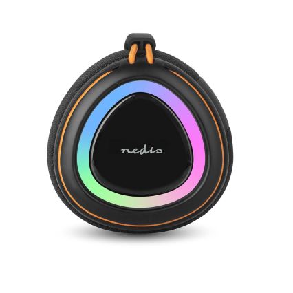 LED nabíjací reproduktor 60 W / 2000 mAh, IPX4, čierny