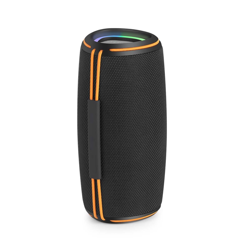 LED nabíjací reproduktor 60 W / 2000 mAh, IPX4, čierny