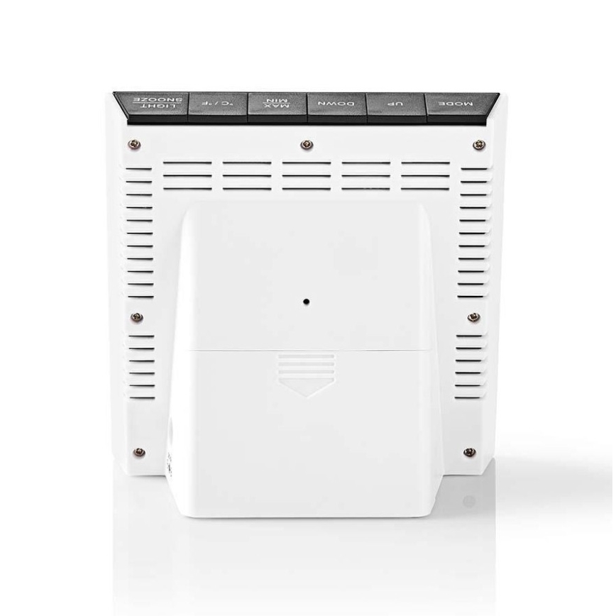 Meteostanica s farebným LCD displejom 230V/3xAAA + 2xAA čierna