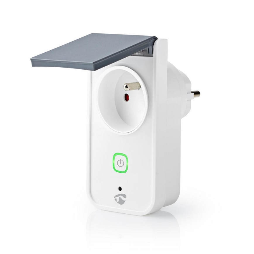 Vonkajšia inteligentná zásuvka 3680W/TYPE/230V Wi-Fi IP44
