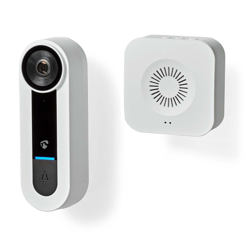 Bezdrôtový videozvonček so senzorom Full HD 1536p 3xAA Wi-Fi IP65