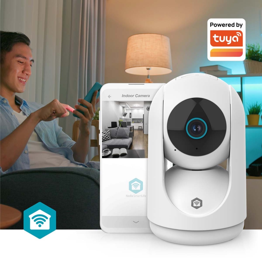 Inteligentná kamera Smartlife 5V 3MP Full HD 1296p Wi-Fi Tuya