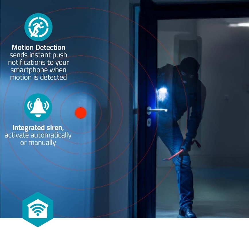 Inteligentná kamera Smartlife 5V 3MP Full HD 1296p Wi-Fi Tuya