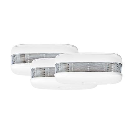 SADA 3x Detektor dymu SmartLife 3V/1xCR123A Wi-Fi Tuya