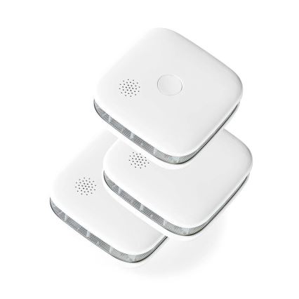 SADA 3x Detektor dymu SmartLife 3V/1xCR123A Wi-Fi Tuya