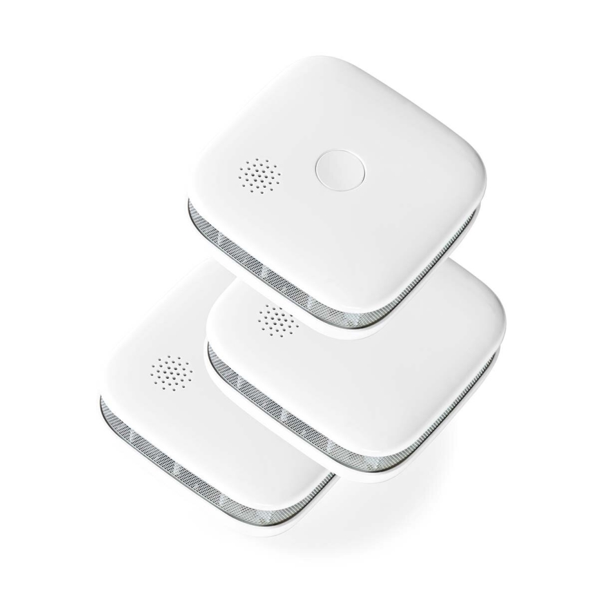 SADA 3x Detektor dymu SmartLife 3V/1xCR123A Wi-Fi Tuya
