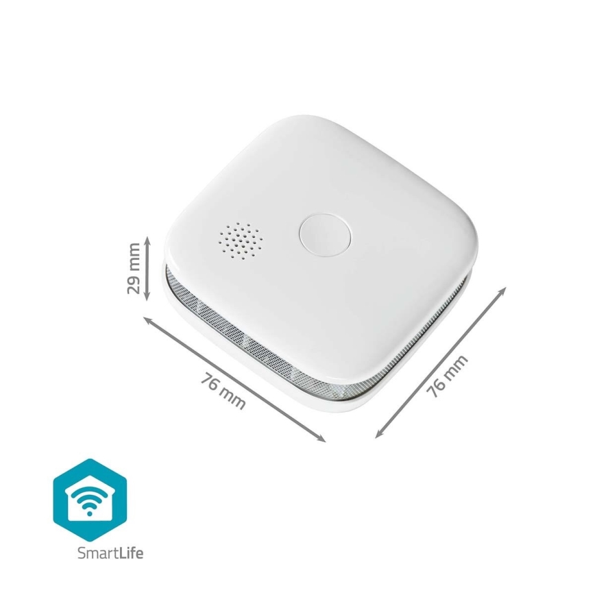 SADA 3x Detektor dymu SmartLife 3V/1xCR123A Wi-Fi Tuya