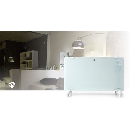 Elektrický priamotop/konvektor 2000W/230V Wi-Fi IP24 termostat
