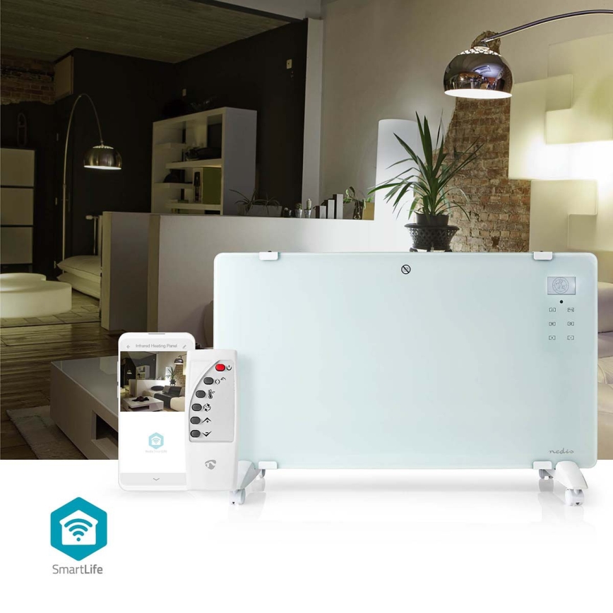 Elektrický priamotop/konvektor 2000W/230V Wi-Fi IP24 termostat