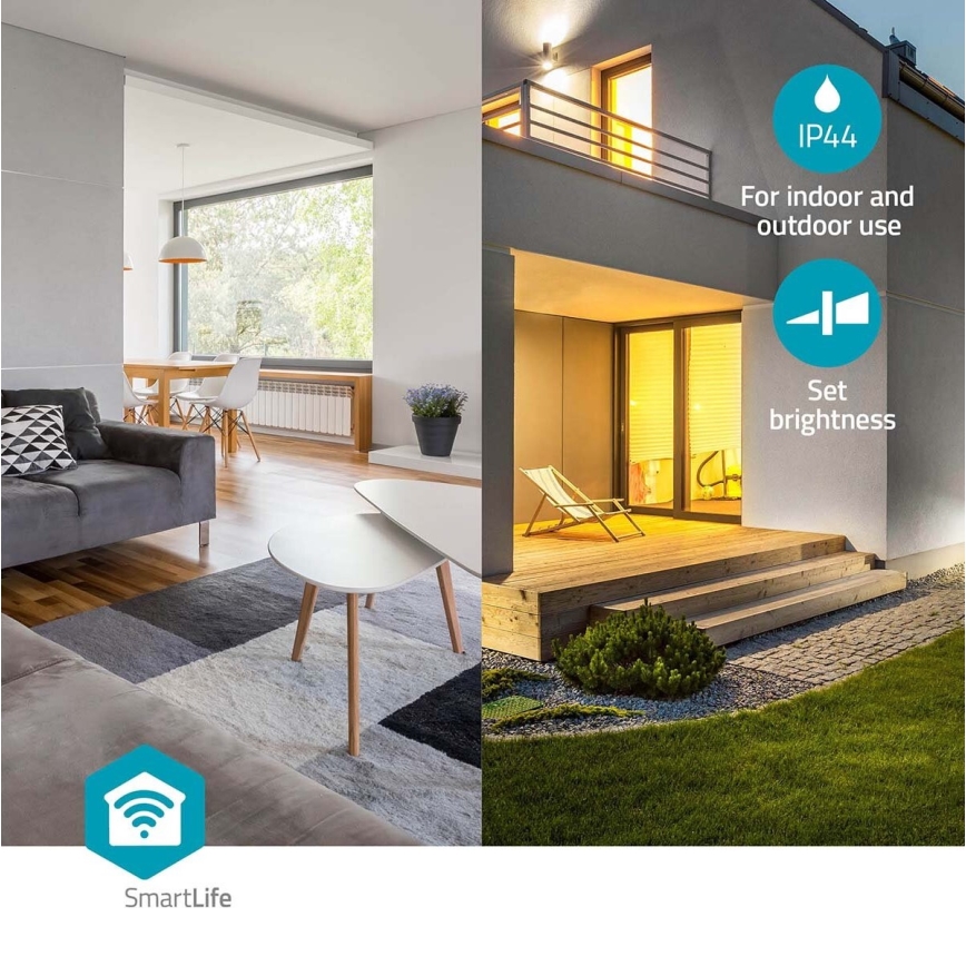 LED RGBW Stmievateľné kúpeľňové stropné svietidlo SmartLife LED/18W/230V 2700-6500K IP44 Wi-Fi Tuya