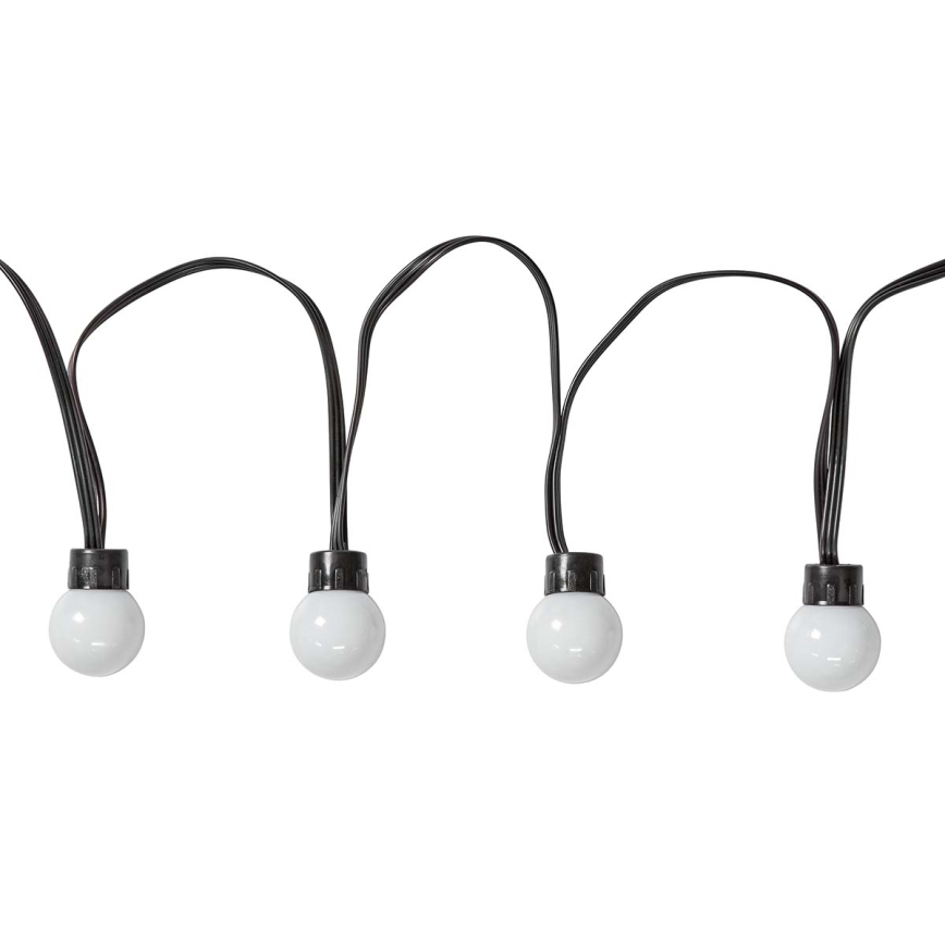 LED RGB Dekoračná reťaz 48xLED 13,8m IP65 Wi-Fi Tuya